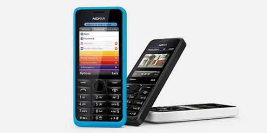 Ini spesifikasi Nokia 301, ponsel murah di bawah Rp 1 juta