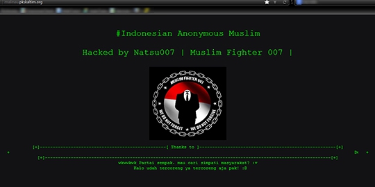 keadilan sejahtera pks lumpuh