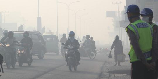 BNPB: Sepanjang 2013, titik asap terbanyak berada di Riau