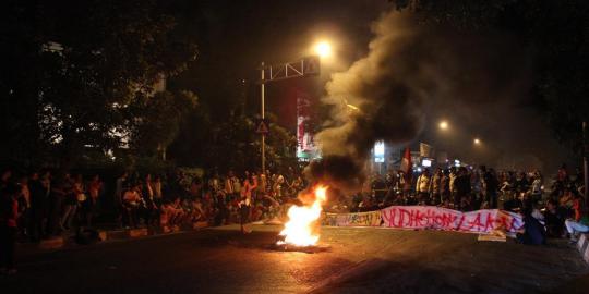 Kapolres Jaksel amankan demo mahasiswa IISIP yang blokir jalan