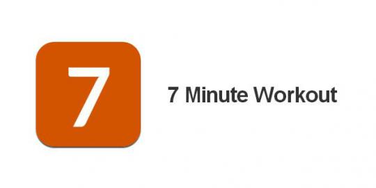 7 Minute Workout, sehat dalam 7 menit