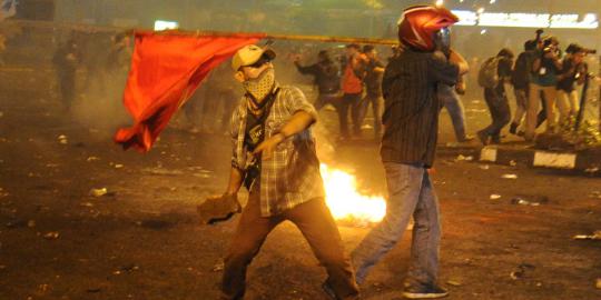 GMNI bantah Bintar ikut bakar pos polisi di Megaria