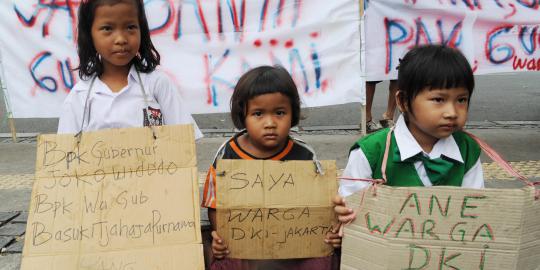 Jokowi bercita-cita jadikan Jakarta kota ramah anak