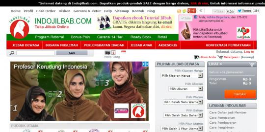 Indojilbab.com dari Indonesia untuk Muslimah Sedunia 