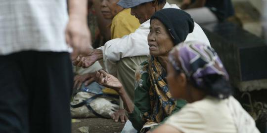 Penghasilan pengemis Jakarta dalam sehari capai Rp 1 juta