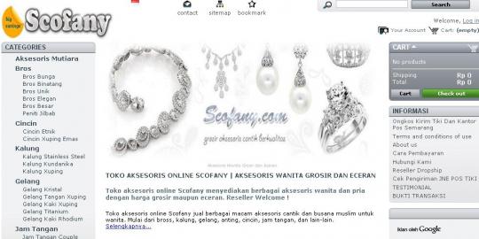 Tampil cantik dan elegan dengan perhiasan dari Scofany.com