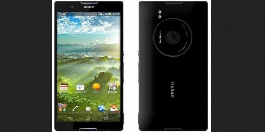 Smartphone Sony Honami menampakkan diri