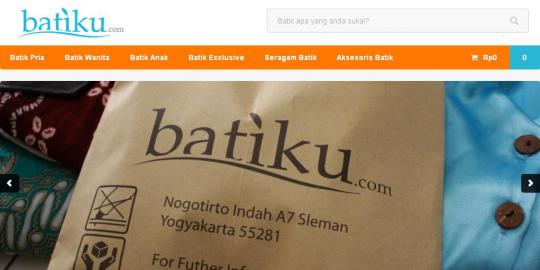 Desain batik juga bisa ikuti trend, coba intip Batiku.com
