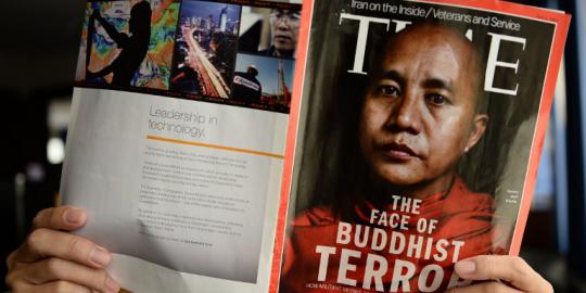 Myanmar larang edar majalah TIME edisi Juli