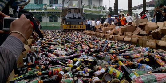 Jelang Ramadan, Polda Metro akan razia miras di minimarket