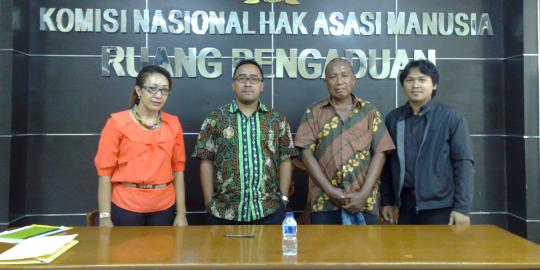 Keluarga Rido Hehanusa mengadu ke Komnas HAM dan LPSK