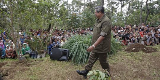 SBY minta perusahaan taat aturan tak bakar hutan