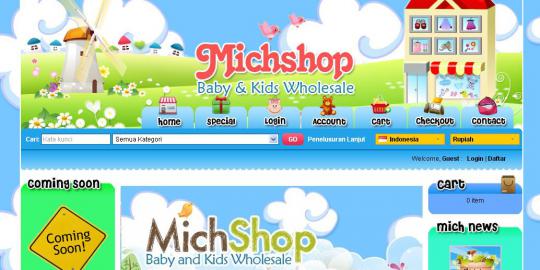 Lucunya jumper bayi di Michshop.com ini!