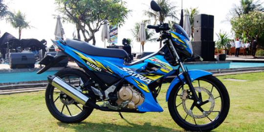 Body Suzuki Satria baru makin ramping