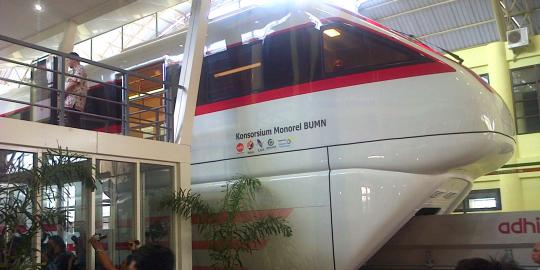 Proyek monorail Jakarta rampung 2016
