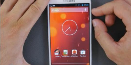 [Video] Tampilan Android 4.3 Jelly Bean di Galaxy S4