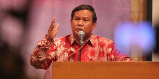 Di depan buruh, Prabowo jelaskan alasannya nyapres di 2014