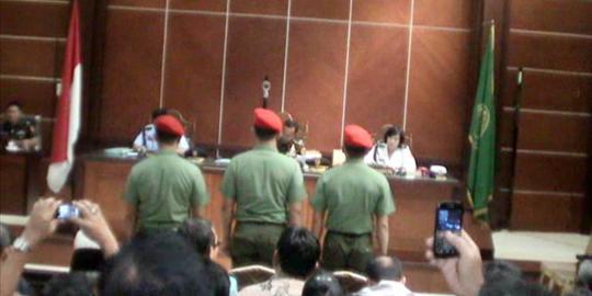 Bersaksi di sidang Cebongan, 3 sipir didampingi psikolog