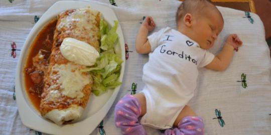 Wow, restoran ini menjual burrito seukuran bayi!