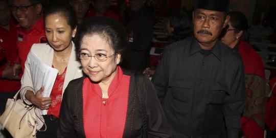 Megawati hadiri acara pembekalan caleg PDIP di Jakarta