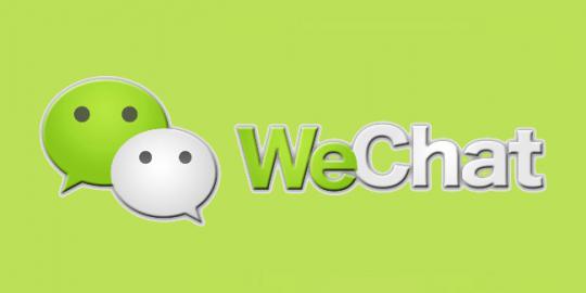 Can we chat here. Значок WECHAT. Ви чат. WECHAT на визитке. WECHAT реклама