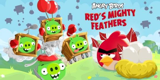 Angry Bird Red's Mighty Feathers dapatkan update terbaru