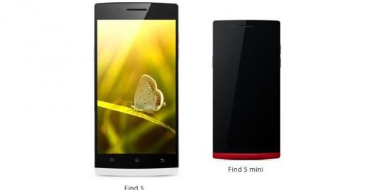 Oppo Find 5 Mini bawa spesifikasi di atas rata-rata