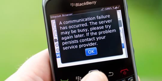 Sering gangguan layanan, BlackBerry harus beri kompensasi