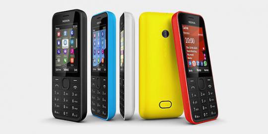 Nokia 208, ponsel terbaru dengan harga murah