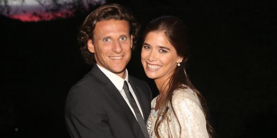 Kebahagiaan Diego Forlan lepas masa lajang bersama Paz Cardoso
