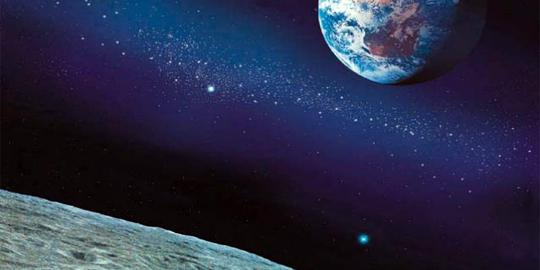Ilmuwan: Bulan lahir setelah bumi meledak
