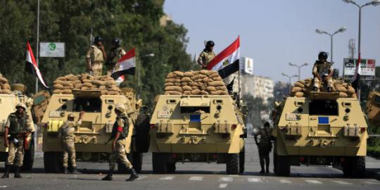 Militer Mesir tembak mati 34 pendukung Ikhwanul Muslimin