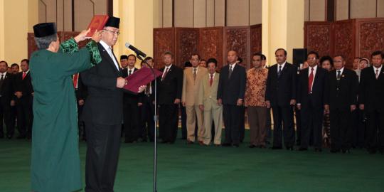 Sidarto Danusubroto diangkat jadi ketua MPR
