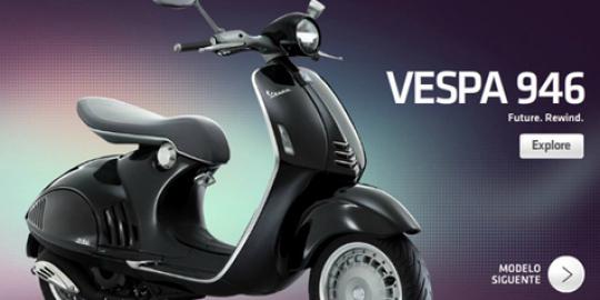  Vespa 946 akan jadi skuter premium Piaggio merdeka com