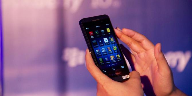 Blackberry Layar Sentuh Mulai Diminati