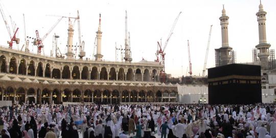 Pembangunan besar-besaran di Masjidil Haram