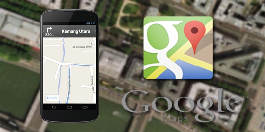 Google Maps Navigation (beta) Untuk Android Sapa Indonesia | Merdeka.com