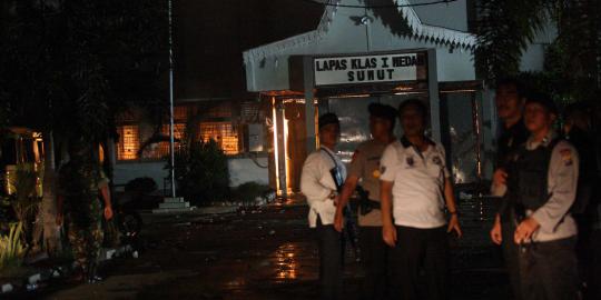 Polisi tangkap 10 napi yang kabur dari Lapas Tanjung Gusta