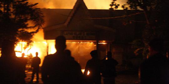 Napi yang terbakar di Lapas Tanjung Gusta meninggal dunia