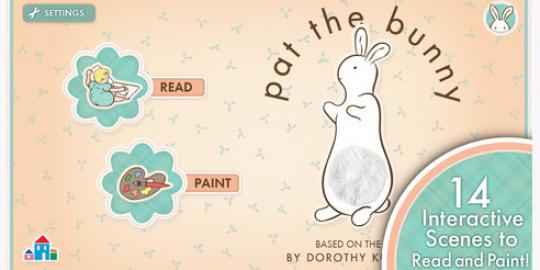 Buku anak populer tahun 1940an hadir di iOS dalam Pat the Bunny