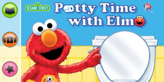 Potty Time with Elmo, buat anak semangat berlatih pakai toilet