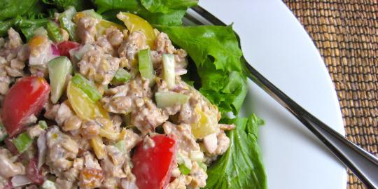 [Resep] Nikmatnya berbuka dengan Salad Tempe