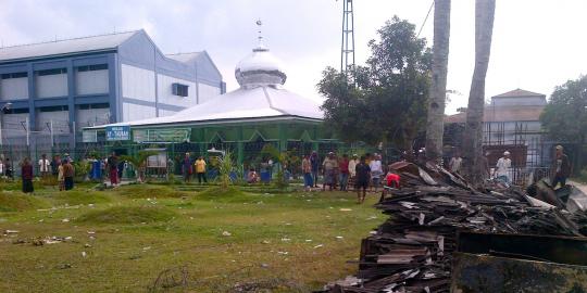 Klinik Lapas Tanjung Gusta terbakar, napi sakit dilarikan ke RS
