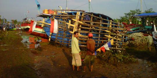 13 Kapal nelayan hilang akibat banjir bandang di Kendal