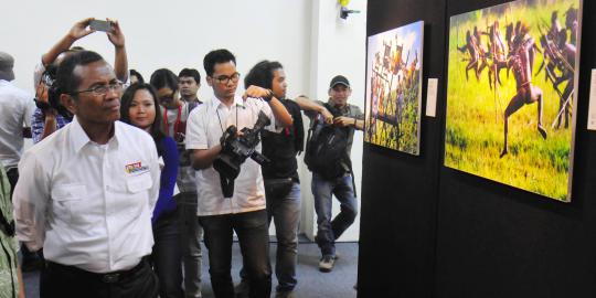 Dahlan Iskan & Tifatul Sembiring hadiri pameran foto jurnalistik
