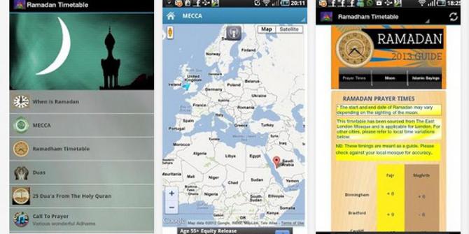  Ramadan Timetable hadirkan kalender bulan hingga 2020 