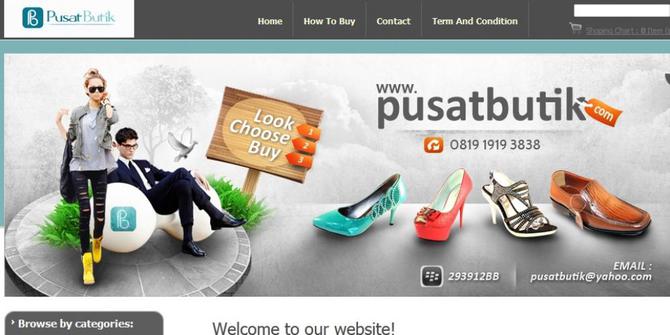 Nyamannya belanja sepatu di PusatButik.com  merdeka.com