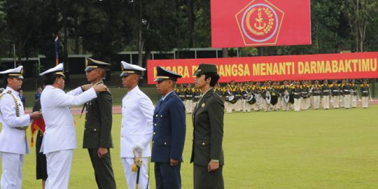 Panglima TNI lantik 126 Perwira Prajurit Karier