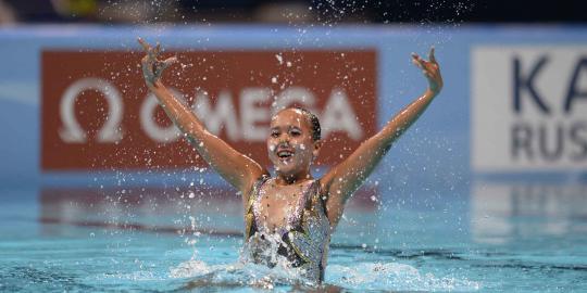 Aksi Claudia wakili Indonesia di Kejuaraan Renang Dunia FINA
