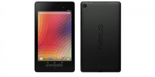 Belum diperkenalkan, foto asli Nexus 7 terbaru sudah beredar